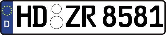 HD-ZR8581