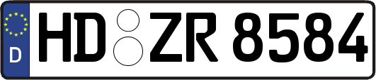 HD-ZR8584
