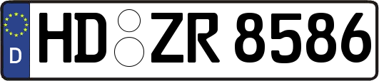 HD-ZR8586