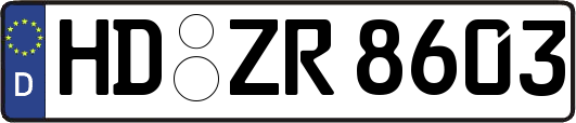 HD-ZR8603