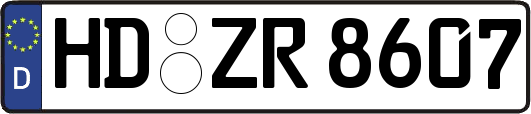 HD-ZR8607