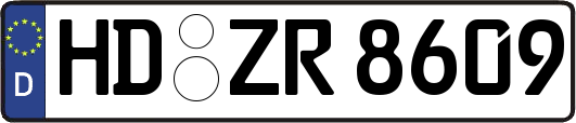 HD-ZR8609