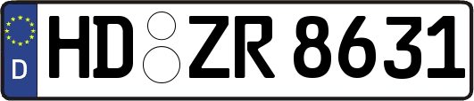 HD-ZR8631