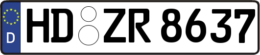HD-ZR8637