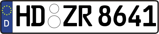 HD-ZR8641