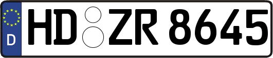HD-ZR8645