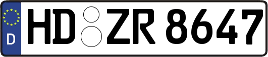 HD-ZR8647