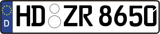 HD-ZR8650