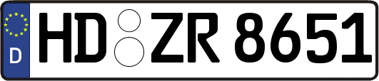 HD-ZR8651