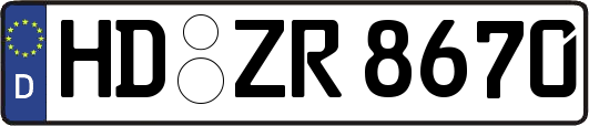 HD-ZR8670