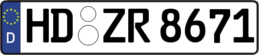 HD-ZR8671
