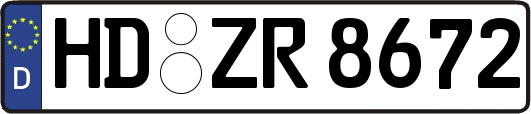 HD-ZR8672