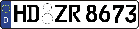 HD-ZR8673