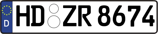 HD-ZR8674