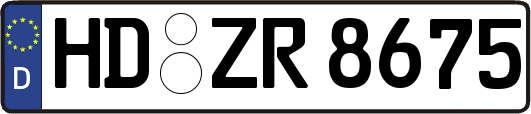 HD-ZR8675