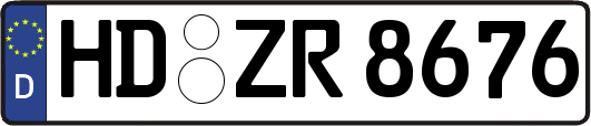 HD-ZR8676