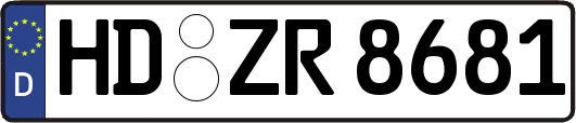 HD-ZR8681