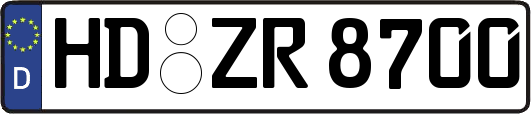 HD-ZR8700