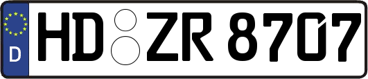 HD-ZR8707