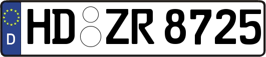 HD-ZR8725