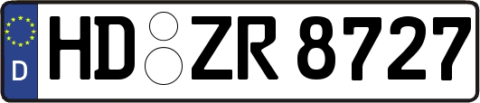 HD-ZR8727