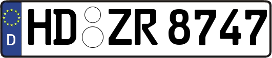 HD-ZR8747
