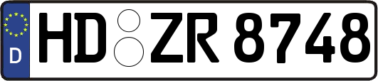 HD-ZR8748