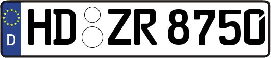 HD-ZR8750