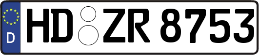 HD-ZR8753