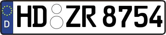 HD-ZR8754