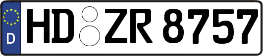 HD-ZR8757