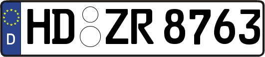 HD-ZR8763