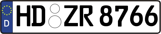 HD-ZR8766