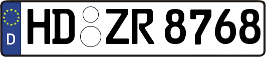 HD-ZR8768