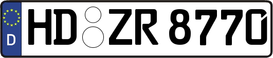 HD-ZR8770