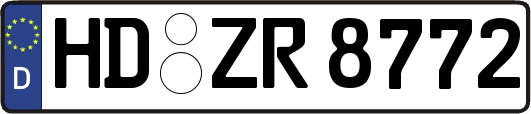 HD-ZR8772