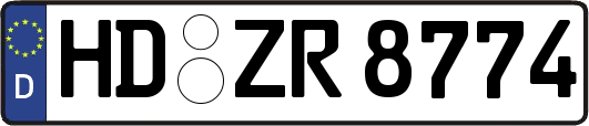 HD-ZR8774