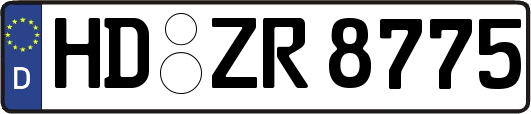 HD-ZR8775