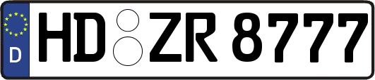 HD-ZR8777