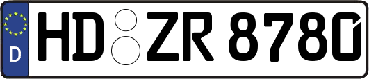 HD-ZR8780