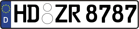 HD-ZR8787