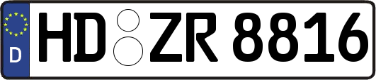 HD-ZR8816