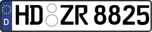 HD-ZR8825
