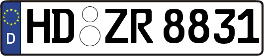 HD-ZR8831