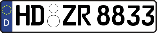 HD-ZR8833
