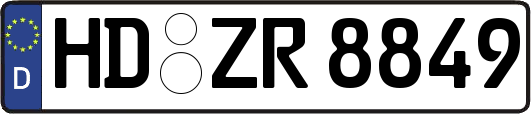 HD-ZR8849