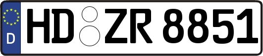 HD-ZR8851