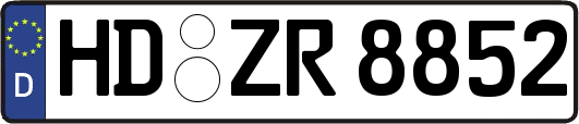 HD-ZR8852