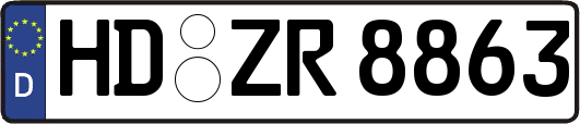HD-ZR8863