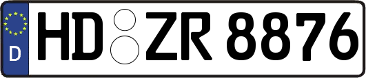 HD-ZR8876